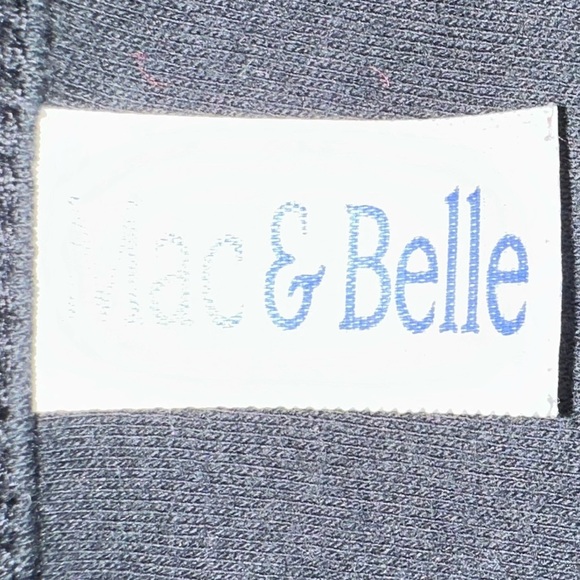 Women’s 3/4 sleeve black Santa Baby sequined beaded shirt sz L - Picture 6 of 7